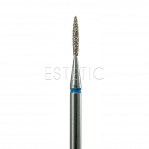 Фреза Пламя закругленное (тупое) 1,2 мм алмазная синяя 243X.524.012 GLprof