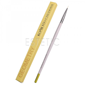Кисть Komilfo&Chudova "Geometry" для рисования, Syntetic Liner 6 мм