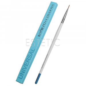 Кисть Komilfo&Chudova "Universal" для рисования, Kolinsky Liner 9 мм