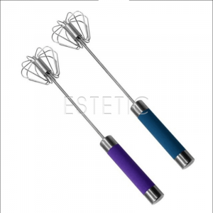 Salon Professional Венчик для краски металлический с пружиной, большой (цвета в ассортименте)