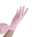 Фото 2 - SFM Перчатки нитриловые розовые (M) неопудренные, толщина 3,8 (1 пара)