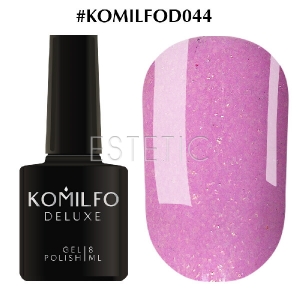 Гель-лак Komilfo Deluxe Series №D044 (світло-ліловий з шимером), 8 мл