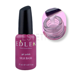 Edlen Professional SILK Base Coat - Основа для гель-лака с шелковыми волокнами, 17 мл