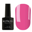 Гель-лак Komilfo Deluxe Series №D051 (рожевий барбі, емаль), 8 мл