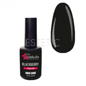 Molekula Кольорова база Macaron Color Base Blackberry (чорний), 12 мл