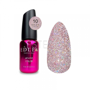 Гель-лак EDLEN Flash Fire №010 (бежевый, светоотражающий), 9 мл