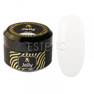 F.O.X Jelly Gel Clear - Моделюючий гель-желе для нарощування (прозорий), 15 мл 