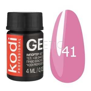 Kodi Professional Gel Paint №41 - гель-краска (розовый), 4 мл