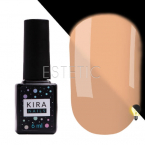 Гель-лак Kira Nails FLUO №004 (бежево-розовый, флуоресцентный), 6 мл