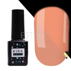 Гель-лак Kira Nails FLUO №005 (розовый, флуоресцентный), 6 мл