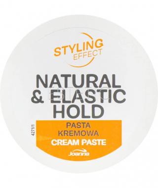 Joanna STYLING EFFECT Кремовая паста для волос с экстрактом семян конопли, 100 г