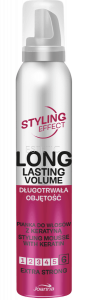 Joanna STYLING EFFECT Мусс для волос  экстрасильной фиксации, 150 мл
