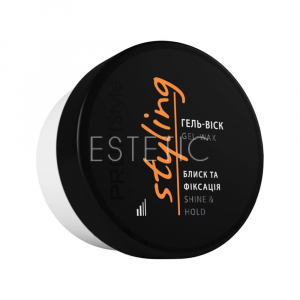 Profi Styling Gel-wax Shine & Hold - Гель-воск для моделирования прически "Блеск и фиксация", 80 г