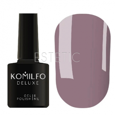 Гель-лак Komilfo Deluxe Series №D111 (світлий, сіро-фіолетовий, емаль), 8 мл