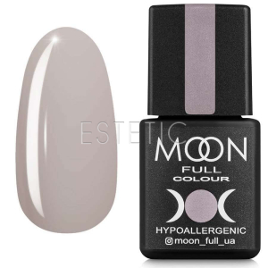 MOON FULL Barbie Color Rubber Base №008 Кольорове базове покриття (сіро-ліловий, емаль), 8 мл