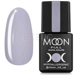 MOON FULL Barbie Color Rubber Base №010 Кольорове базове покриття (світло-фіалковий, емаль), 8 мл