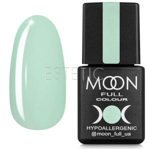 MOON FULL Barbie Color Rubber Base №012 Кольорове базове покриття (зеленувато-бірюзовий, емаль), 8 мл
