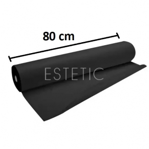 Softex Одноразовые черные плотные простыни спанбонд 80 см*100 м, 30 г/м2 (рулон)