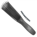 Фото 1 - VILINS 216119 Щітка віялова для укладання волосся (чорна)