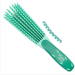 Фото 1 - VILINS 216120 Щітка віялова для укладання волосся (зелена)