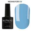 Гель-лак Komilfo Deluxe Series №D133 (голубой, эмаль), 8 мл