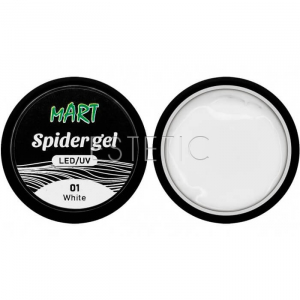 mART Spider Gel №01 White - Гель-паутинка (белый), 5 мл
