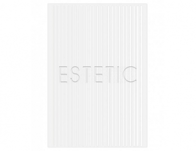 mART Гибкая лента для дизайна ногтей, белая