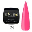 Edlen Professional French Rubber Base Summer Neon №028 - Камуфлирующая база для гель-лака (розовый, неоновый), 30 мл