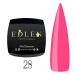Фото 1 - Edlen Professional French Rubber Base Summer Neon №028 - Камуфлююча база для гель-лаку (рожевий, неоновий), 30 мл