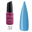 Edlen Professional French Rubber Base №032 - Камуфлирующая база для гель-лака (приглушенный голубой),  9 мл