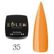 Edlen Professional French Rubber Base №035 - Камуфлирующая база для гель-лака (мандариновый), 30 мл