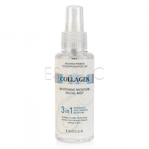Enough Collagen Whitening Moisture Facial Mist 3in1 - Отбеливающий мист для лица с коллагеном, 100 мл