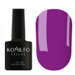 Гель-лак Komilfo Kaleidoscopic Collection K011 (фіолетовий, неоновий), 8 мл