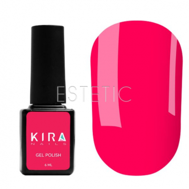 Гель-лак Kira Nails №175 (полуничний сорбет, емаль), 6 мл