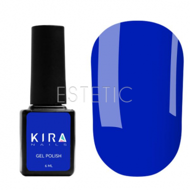 Гель-лак Kira Nails №188 (темный синий, эмаль), 6 мл