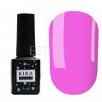 Kira Nails Color Base №014 - камуфлирующая база (розовый), 6 мл