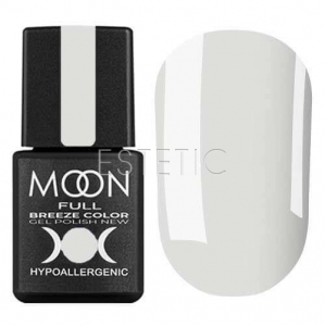 Гель-лак MOON FULL Breeze Color №415 (светло-серый, эмаль), 8 мл