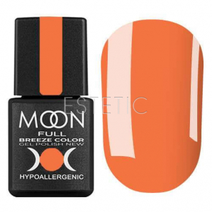 Гель-лак MOON FULL Breeze color №440 (помаранчевий, емаль), 8 мл