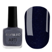 Лак для нігтів Komilfo ArtiLux 027 (темно-синій з блискітками), 8 мл