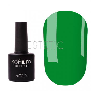 Komilfo Color Base Forest Green - кольорове базове покриття (насичений зелений), 8 мл