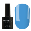 Гель-лак Komilfo Kaleidoscopic Collection K016 (блакитний, неоновий), 8 мл 