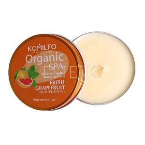 Komilfo Massage Candle Масажна свічка Fresh Grapefruit, 60 г