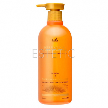 La'dor Dermatical Hair-Loss Shampoo For Thin Hair - Шампунь против випадения для тонких волос, 530 мл