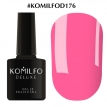 Гель-лак Komilfo Deluxe Series №D176 (нежно-розовый, эмаль), 8 мл