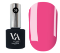 Valeri French Base Neon №039 - цветная база для гель-лака (неоновый розовый Барби),  6 мл