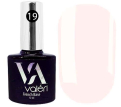 Valeri French base №019 - Камуфлююча база для гель-лаку (ніжно-рожевий, емаль), 12 мл