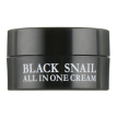 Крем для обличчя, що відновлює, з равликом Eyenlip beauty Black Snail All In One Cream sample, 15 мл
