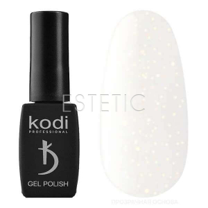 Гель-лак Kodi Professional №WS 04 (прозрачный с крупным опаловым шиммером), 8 мл