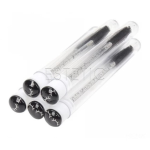 Щетка для ресниц в индивидуальной упаковке, черная