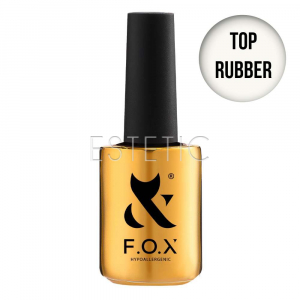 F.O.X Top Rubber - Каучуковий закріплювач для гель-лаку, 14 мл